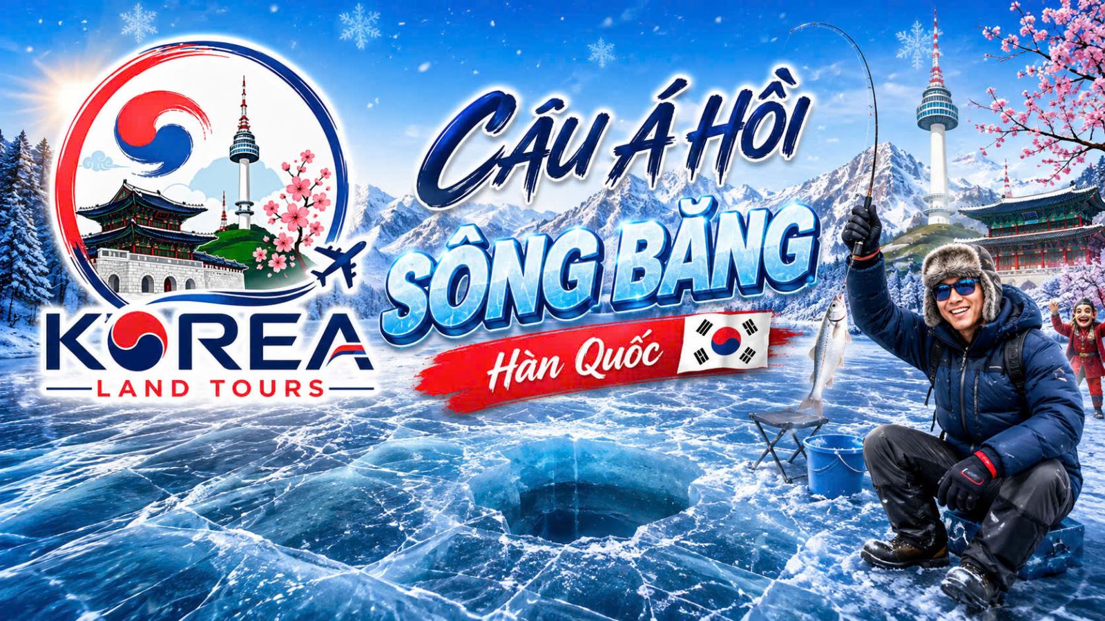 ICE FISSHING - SEOUL - NAMI - LOTTE 4N3D